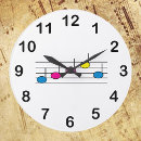 Suche nach musiknoten wanduhren Musiker