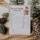 Suche nach weihnachtsspiel einladungen Geheimkarte
