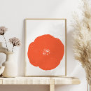 Suche nach orange blume poster Fett