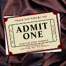 Suche nach movie ticket einladungen Retro