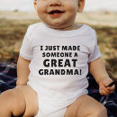 Suche nach ich habe oma babykleidung Babyduschgeschenk