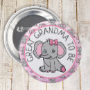 Suche nach rosa elefant buttons Babyparty