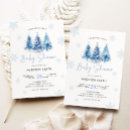 Suche nach blue christmas einladungen Aquarell