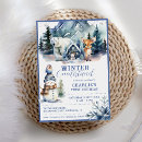 Suche nach winter onederland geburtstag einladungen Winterlandschaft