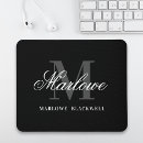 Suche nach weiß und grau mousepads Mit monogramm