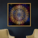 Suche nach goldene mandala poster Elegant