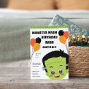 Suche nach monster halloween einladungen Orange
