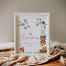 Suche nach woodland baby shower poster Babyduschzeichen