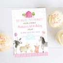 Suche nach farm birthday party einladungen Party von nutztieren