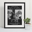 Suche nach 25 hochzeitstag poster Personalisiert