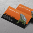 Suche nach iguana visitenkarten Reptil