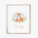 Suche nach fuchs kinderzimmer poster Baby girl