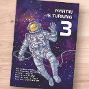 Suche nach weltraum einladungen Astronautengeburtstagseinladung