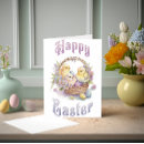 Suche nach niedliche küken karten Osterkorb