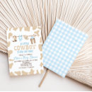 Suche nach kleiner cowboy einladungen Kuhdruck