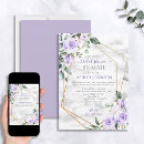 Suche nach lavender bridal shower einladungen Für sie