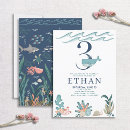 Suche nach 3 geburtstag einladungen Unter dem meer