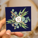 Suche nach botanical visitenkarten Monogramm
