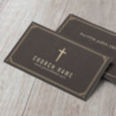 Suche nach kirche visitenkarten Kreuz