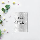 Suche nach zwölf tischkarten Hochzeitsempfang