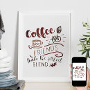 Suche nach kaffee poster Typografie