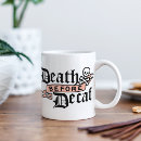 Suche nach tod vor decaf tassen Schädel