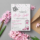 Suche nach cowgirl einladungen Diskoball