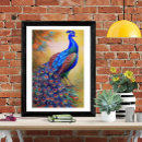 Suche nach peacock poster Farbig