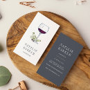 Suche nach winemaker visitenkarten Sommelier