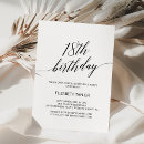 Suche nach achtzehnter geburtstag einladungen Für sie
