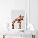 Suche nach giraffe kinderzimmer poster Zootier