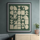 Suche nach geometrische formen kunst poster Modern