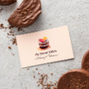Suche nach kuchen visitenkarten Dessert