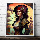 Suche nach steampunk schiff poster Fantasie