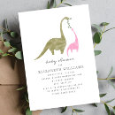Suche nach dinosaur einladungen Brontosaurus