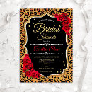 Suche nach leopard bridal shower einladungen Elegant