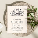 Suche nach fahrradhochzeit einladungen Vintages fahrrad