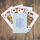 Suche nach monogrammed spielkarten Blue