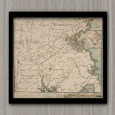 Suche nach boston map poster Vintag