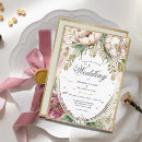 Suche nach romantisches blumenmuster einladungen Aquarell