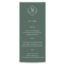 Suche nach immergrün hochzeit menükarten Modern