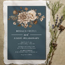 Suche nach boho hochzeit einladungen Marineblau