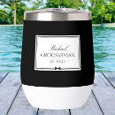 Suche nach trauzeugen geschenke Schwarz weiß