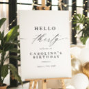 Suche nach eleganter 30 geburtstag poster Schwarz