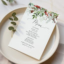Suche nach weihnachten hochzeit menükarten Minimal