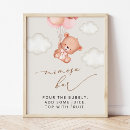 Suche nach rosa teddybär poster Für sie