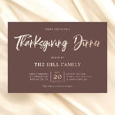 Suche nach thanksgiving einladungen Braun