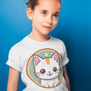 Suche nach japanische katze tshirts Girl