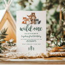 Suche nach wild one geburtstag einladungen Fuchs