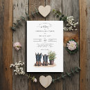 Suche nach cowboy hochzeit einladungen Aquarell